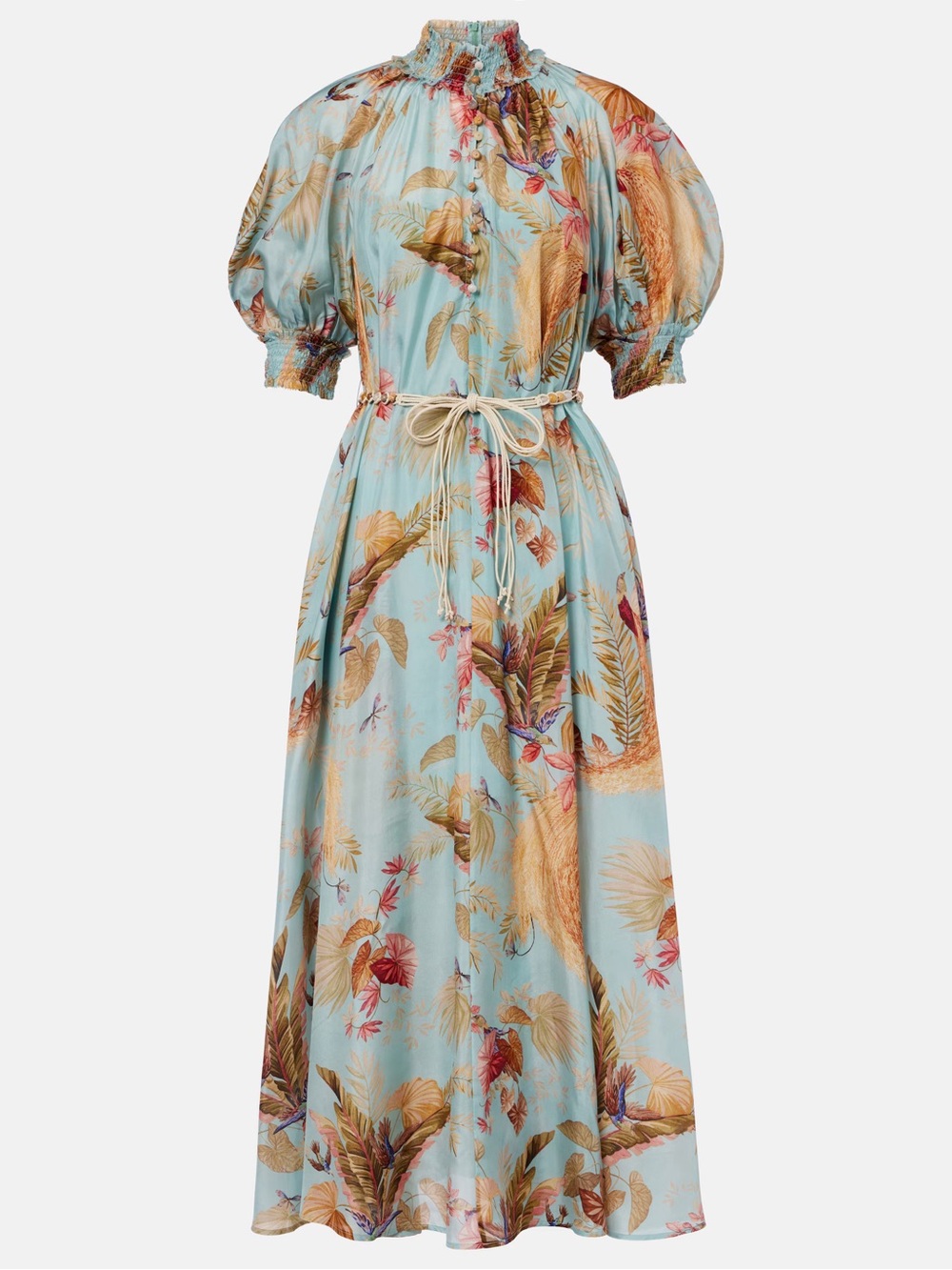 ZIMMERMANN Ascension Billow floral silk maxi dress